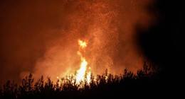Çanakkale, Uşak ve İzmir'de Orman Yangınları: 14 Saattir Sürüyor Havadan Müdahale Başladı