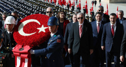 Erdoğan Başkanlığında Devlet Erkanı, Anıtkabir'de