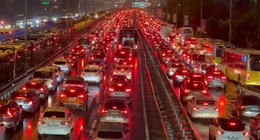 İstanbul’da Trafik Pik Yaptı: Yoğunluk Yüzde 90’a Ulaştı