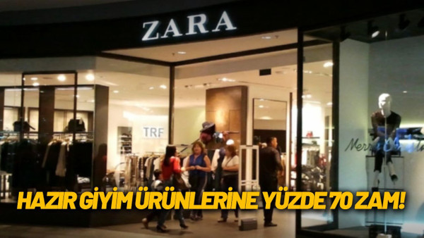 Hazır giyim sektörüne kışın zam geleceği açıklandı! Bershka, Zara, Pull Bear, Hm, Mavi..