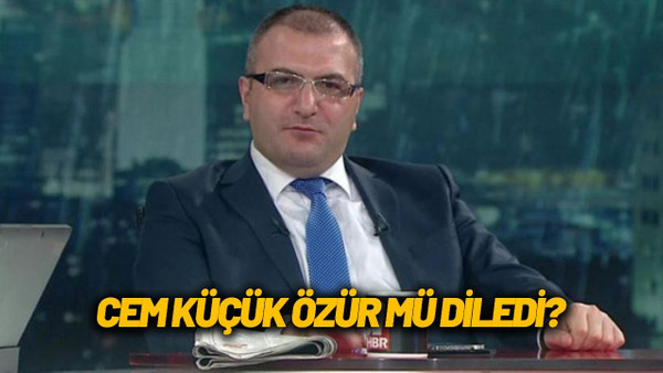 Cem Küçük özür mü diledi, kimden diledi?