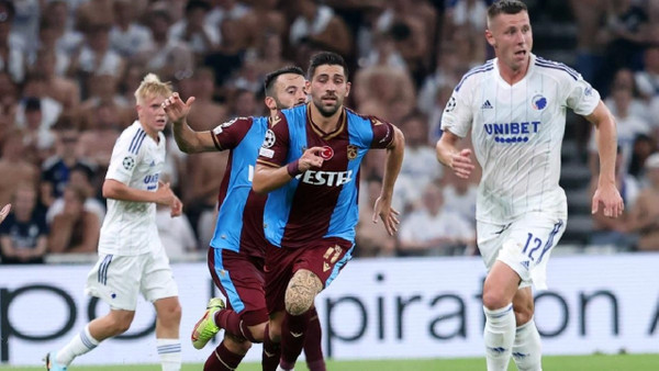 Trabzonspor Kopenhag'a yenildi! Tek golün sahibi kendini tutamadı: "Ben bir robot değilim"