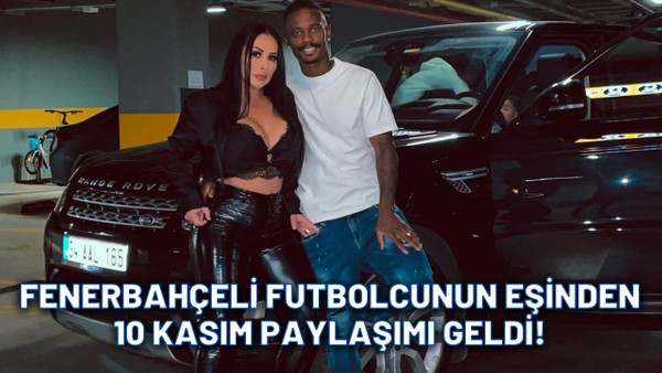 Fenerbahçeli futbolcunun eşi Adriana Muller'den 10 Kasım paylaşımı: Bu ülkeyi bir kez daha sevdim