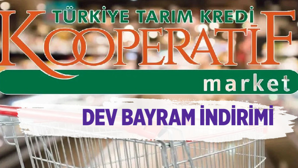 Tarım Kredi Marketlerde bayram indirimi! Yoğurttan meyve suyuna, Tuvalet kağıdından sodaya indirim