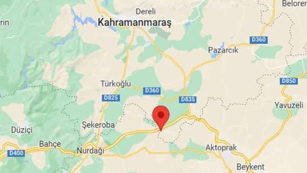 Kahramanmaraş'ın Pazarcık ilçesinde 3.4 büyüklüğünde deprem