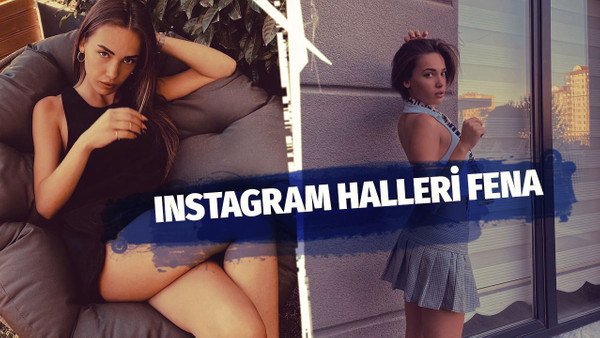 Maviye Sürgün Azra'sı Mina Koyuncular derin göğüs dekoltesiyle Instagram'ı salladı