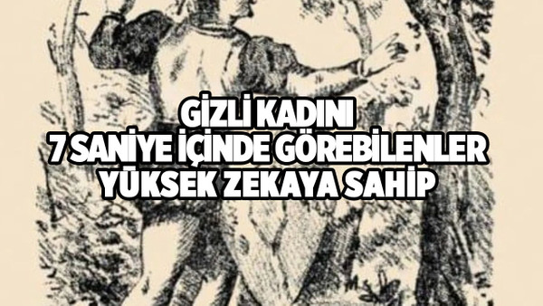 Resimdeki askerin gizli karısının yüzünü 7 saniyede bulabilir misin?