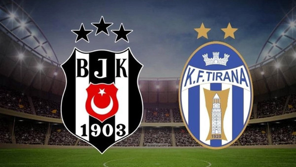 Beşiktaş-Tirana maçını şifresiz veren kanallar BJK maçı nasıl nerede izlenir (Şifresiz)