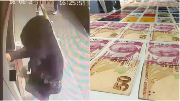 Banka Dolandırıcısı ATM'lere Kendi Ürettiği Sahte Parayı Yatırarak Yüzbinlerce Lira Çaldı.