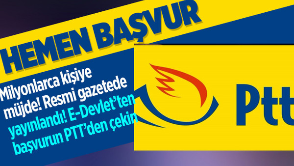 Binlerce Vatandaşı İlgilendiren Müjde Az Önce Resmi Gazete'de yayınlandı! PTT'den Ödeme İade Kararı!