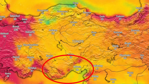 Akdeniz’de kasırga oluştu! Mersin ve Adana’ya doğru ilerliyor