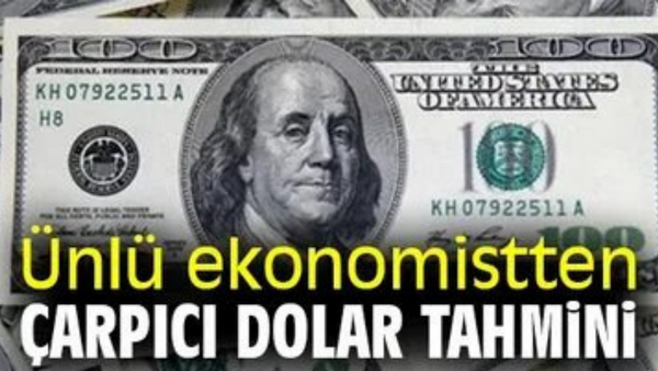 Ünlü Ekonomistten şok tahmin: Dolar 39 TL olacak! Doların yükselişi altını da etkileyecek!
