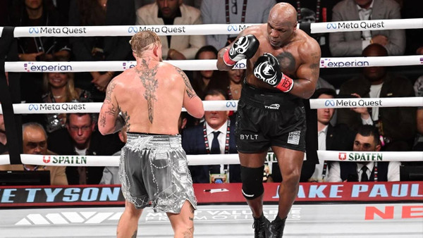 Jake Paul Mike Tyson Boks Maçı Nefes Kesti