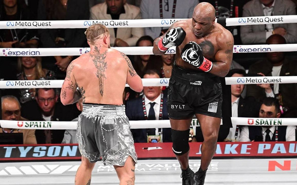 Jake Paul Mike Tyson Boks Maçı Nefes Kesti