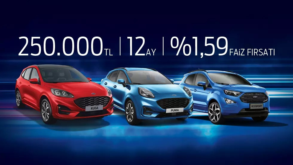 Ford binek otomobillerde son fırsat olabilir! 250.000 TL ve sadece yüzde 1,59 faiz oranları geçerli olacak! - Resim : 1