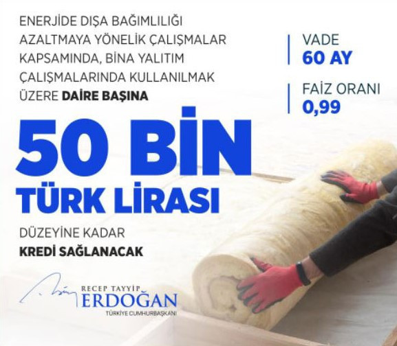 Müjdesini Erdoğan vermişti Ziraat Bankası 60 ay vadeli 0.99 ihtiyaç destek kredisi başvurusu başladı - Resim : 1