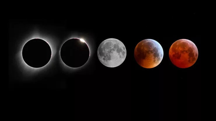 Güneş tutulması bitti! Sırada Ay tutulması var! Muhteşem bir görüntü sizi bekliyor! İşte Ay tutulmasına dair tüm merak edilenler… - Resim : 1