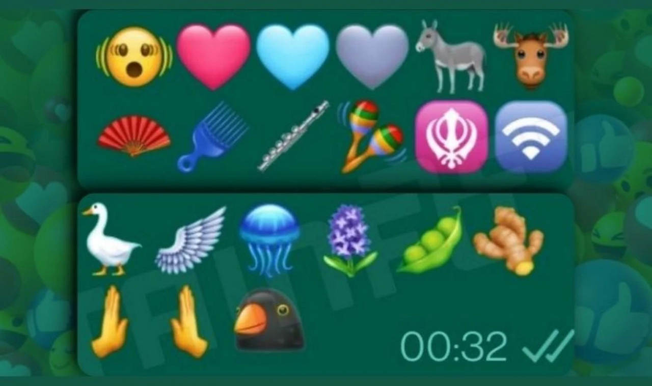 WhatsApp, bu sene yeniliklere doymadı! Şimdi de herkesin sevdiği emojilere 21 tane daha eklemek için harekete geçti - Resim : 1