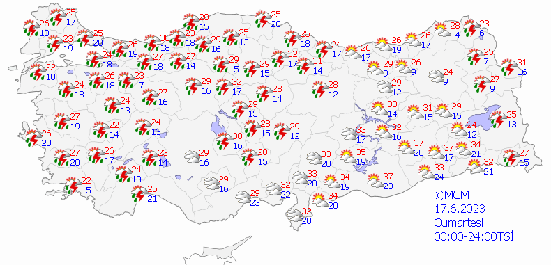 Türkiye'nin birçok bölgesinde felaket beklentisi artıyor! 20'den fazla şehir kırmızı alarm durumuna geçti. - Resim : 2