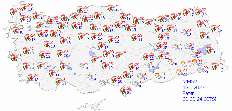 Türkiye'nin birçok bölgesinde felaket beklentisi artıyor! 20'den fazla şehir kırmızı alarm durumuna geçti. - Resim : 3