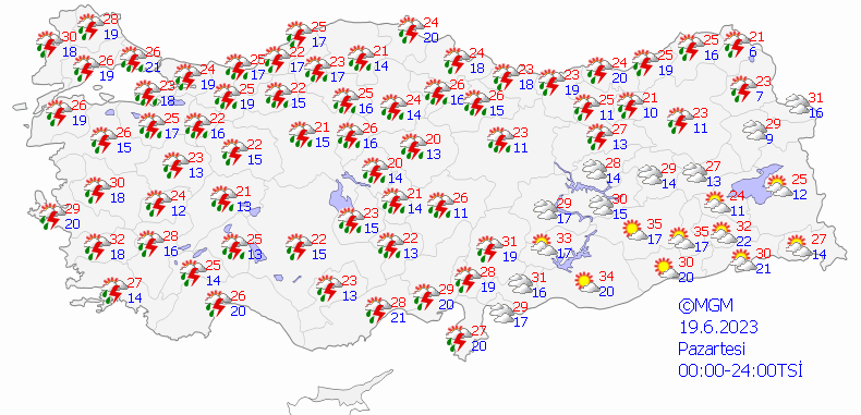 Türkiye'nin birçok bölgesinde felaket beklentisi artıyor! 20'den fazla şehir kırmızı alarm durumuna geçti. - Resim : 4