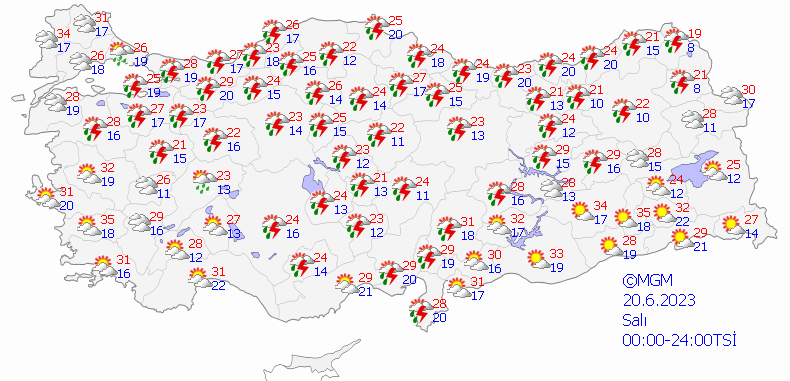 Türkiye'nin birçok bölgesinde felaket beklentisi artıyor! 20'den fazla şehir kırmızı alarm durumuna geçti. - Resim : 5