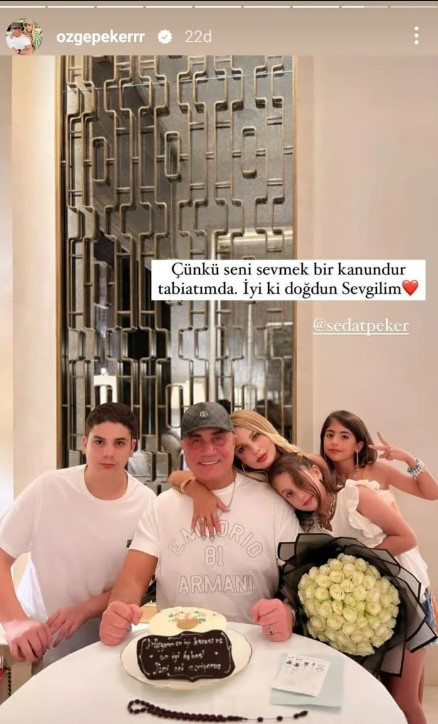 Öldüğü iddia edilen Sedat Peker'den aylar sonra ilk fotoğraf!  Eşi Özge Peker paylaştı! İşte Sedat Peker’in son hali… - Resim : 1