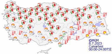 Tüm Türkiye’yi etkisi altına alacak! O güne dikkat! Meteoroloji’den sağanak yağış uyarısı! Birçok ilde hava sıcaklığı düşecek! İşte 5 günlük hava raporu - Resim : 5