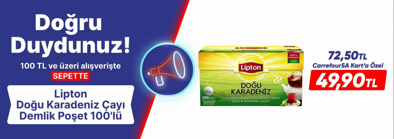 Carrefour temmuz ayı indirim kataloğu Lipton Karadeniz demlik poşet çay 49.90 TL Çengelköy salatalık 9.90 TL, patlıcan 9.90 TL, salkım domates 19.90 TL - Resim: 10