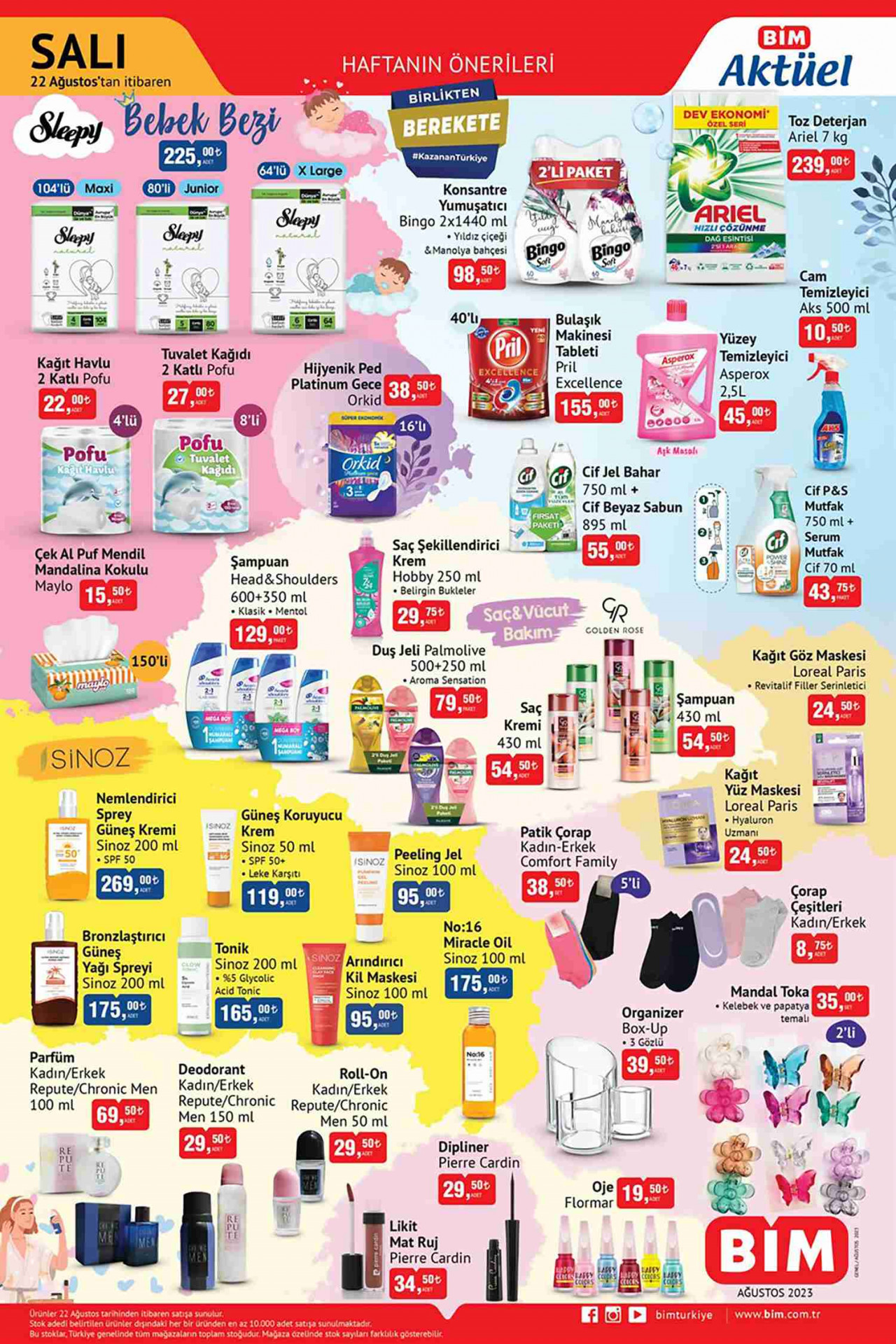 BİM Aktüel Ürünler Kataloğu Yayınlandı: BİM’de Tuvalet Kağıdı, Şampuan, Duş Jeli Çok Uygun Fiyata! - Resim : 2