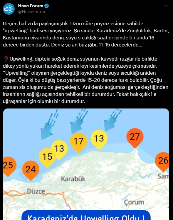Zonguldak, Bartın ve Kastamonu Üşümeye Başladı: Diğer Yanda Adana, Mersin ve Antalya Sıcaklığıyla Yanıyor! - Resim : 2