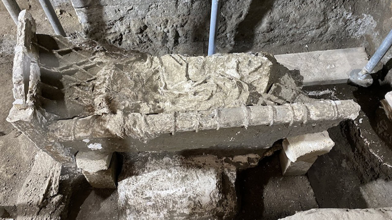 Pompeii'de kölelerin kullandığı yatak odası ortaya çıktı