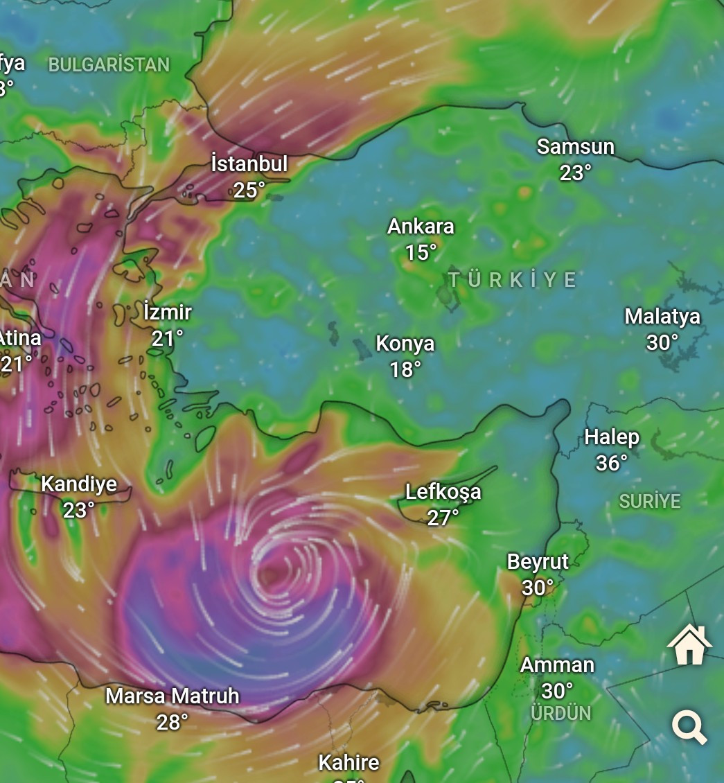 Doğu Akdeniz’de kasırga tehlikesi! Mersin ve Adana alarmda meteoroloji uzmanında korkutan uyarı - Resim : 1