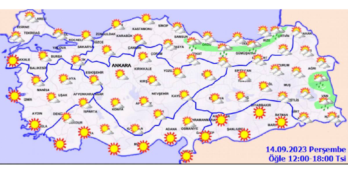 Ankara, İzmir, Kocaeli, Bursa dikkat! Meteoroloji özellikle bu illeri uyardı! Sıcaklık değerleri 12 derece birden düşecek! - Resim : 1