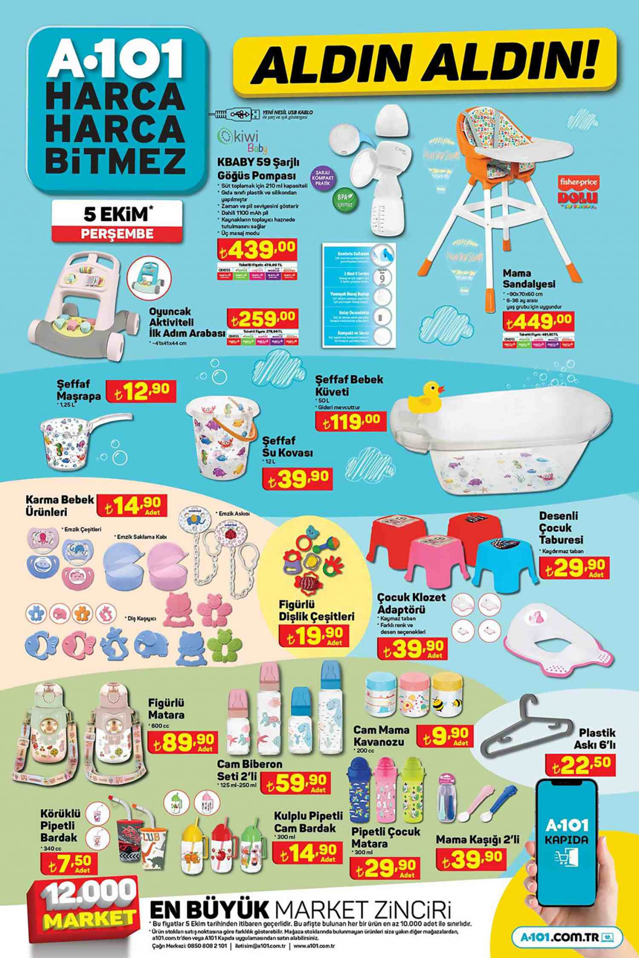 A101 5 Ekim 2023 Aktüel Ürünler Kataloğu Yayınladı! A101'de televizyonlardan beyaz eşyalara, bebek ürünlerinden züccaciye malzemelerine birçok ürün çok uygun - Resim : 4