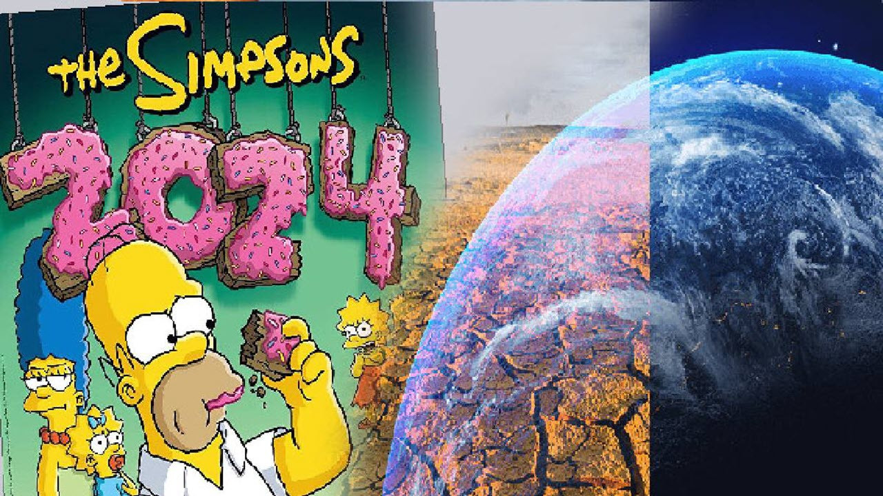 The Simpsons'ın 2024’ü işaret ettiği kehanet ortalığı yakıp kavurdu: Dünyanın sonu! Hepimiz yandık