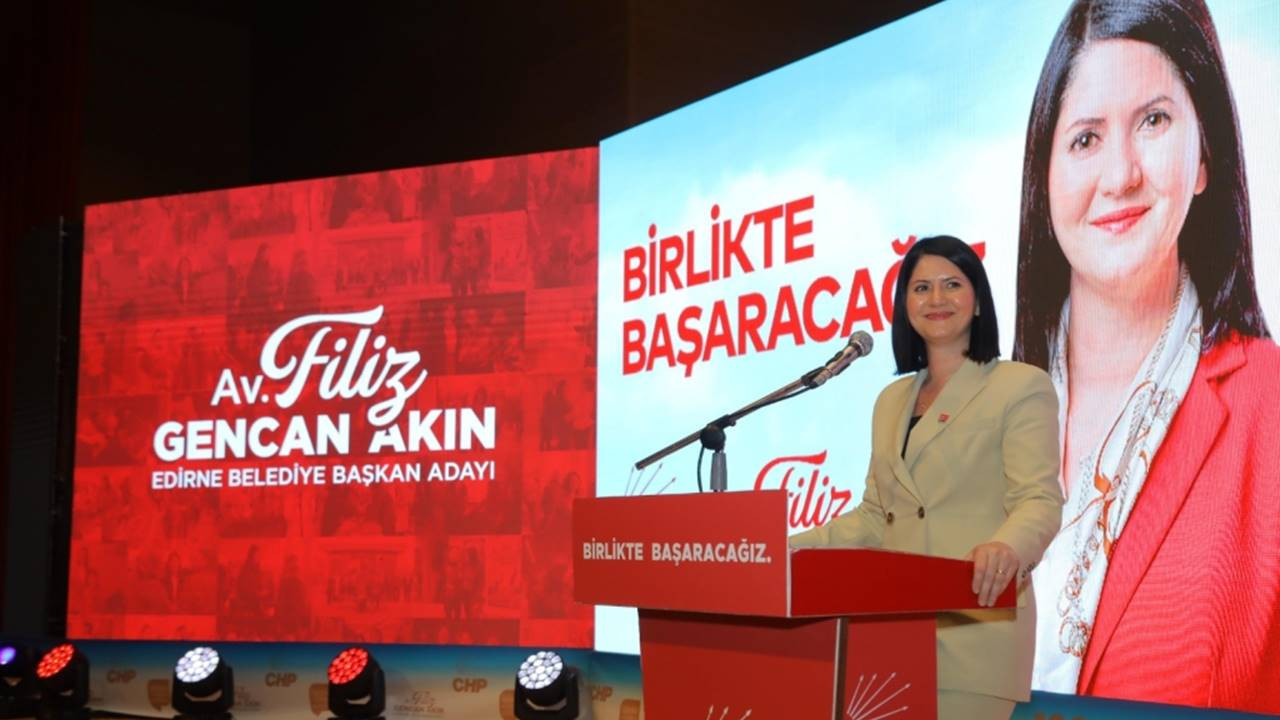Filiz Gencan Akın, 31 Mart 2024 yerel seçimlerinde CHP'den Edirne'de Belediye Başkan adayı seçildi