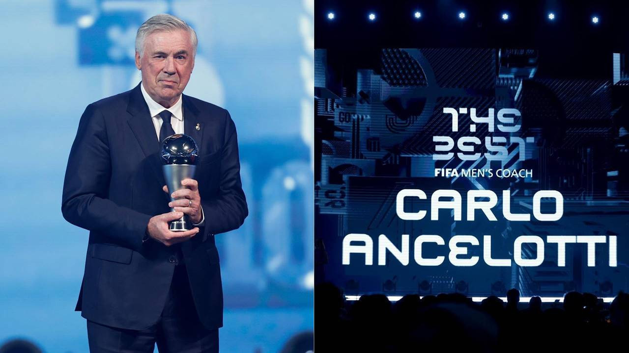 FIFA Yılın En İyi Teknik Direktörü Carlo Ancelotti