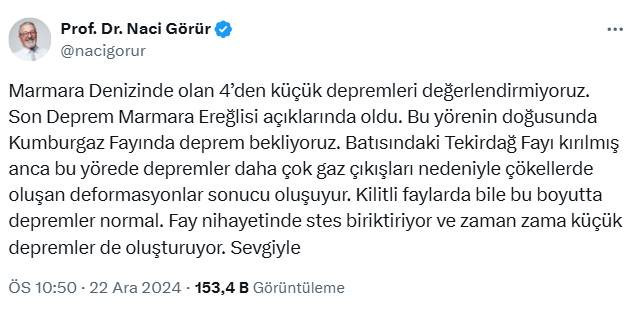 Datça Depremi Sonrası Naci Görür O Kente Dikkat Çekti: Fay Kırılmış Deprem Bekliyoruz - Resim : 3